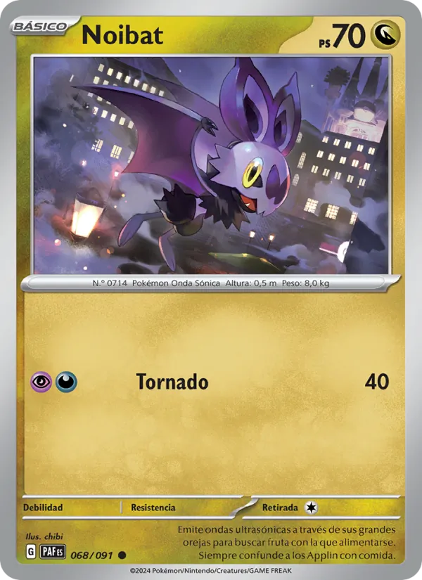 Noibat Destinos de Paldea 068/91