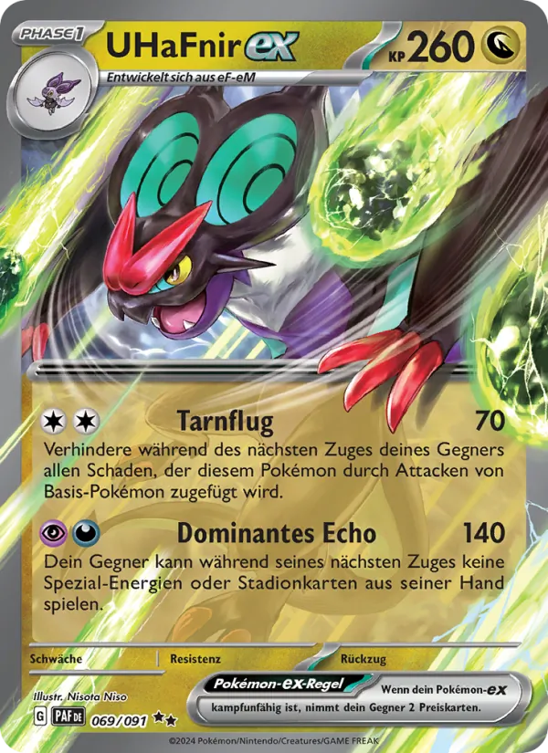 UHaFnir-ex Paldeas Schicksale 069/91