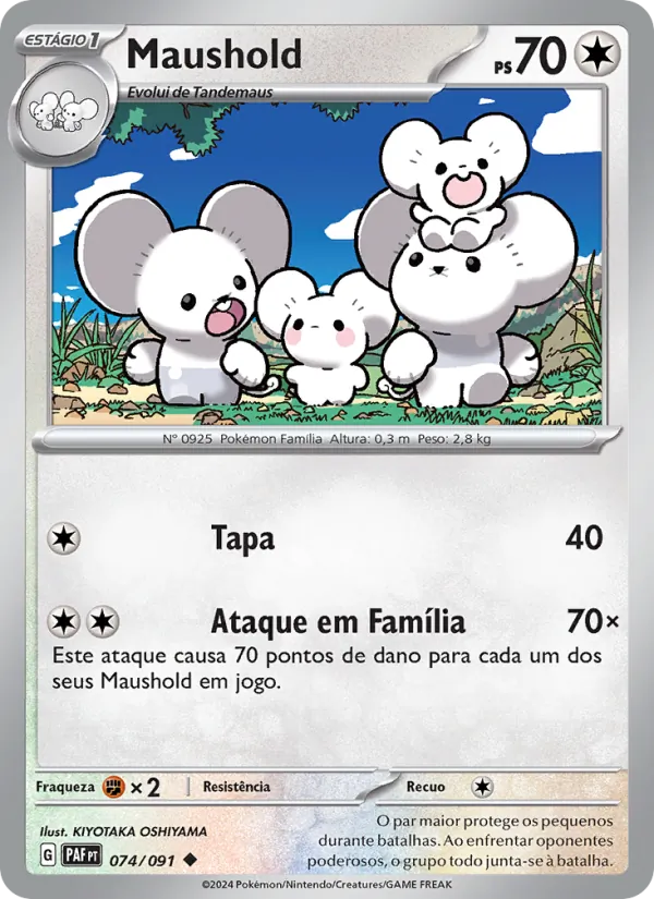 Maushold Destinos de Paldea 074/91