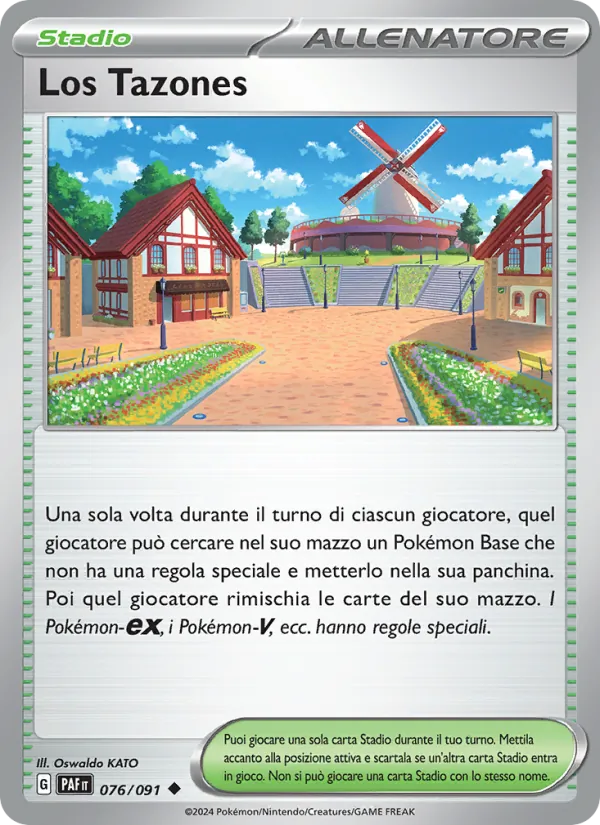 Los Tazones Destino di Paldea 076/91