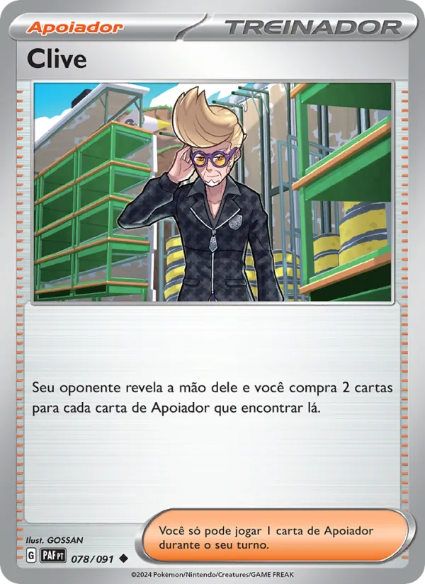 Clive Destinos de Paldea 078/91