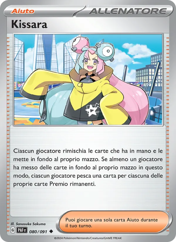 Kissara Destino di Paldea 080/91