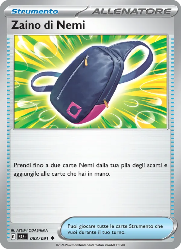 Zaino di Nemi Destino di Paldea 083/91