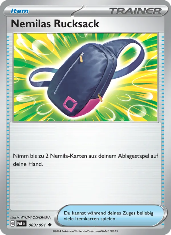 Nemilas Rucksack Paldeas Schicksale 083/91
