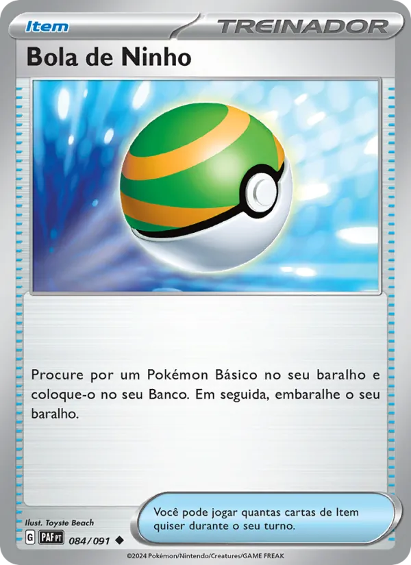 Bola de Ninho Destinos de Paldea 084/91