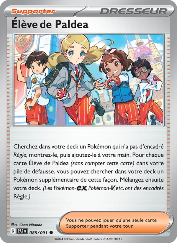 Élève de Paldea Destinées de Paldea 085/91