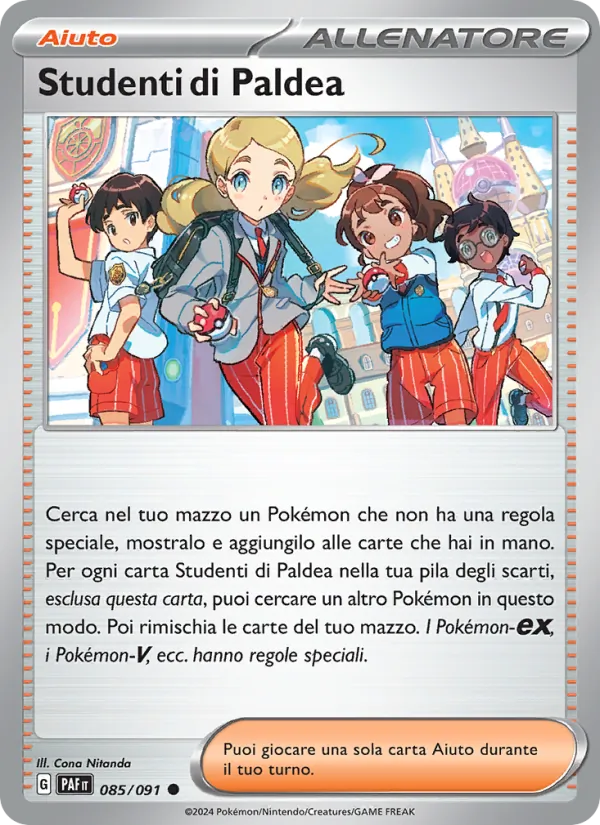 Studenti di Paldea Destino di Paldea 085/91