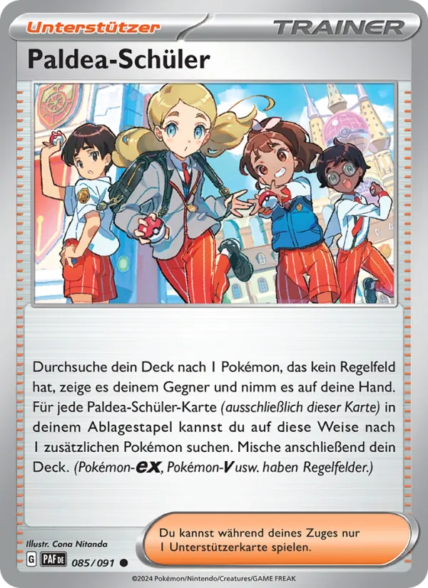 Paldea-Schüler Paldeas Schicksale 085/91