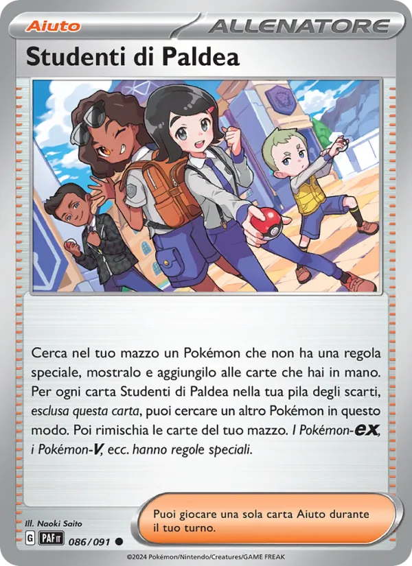 Studenti di Paldea Destino di Paldea 086/91