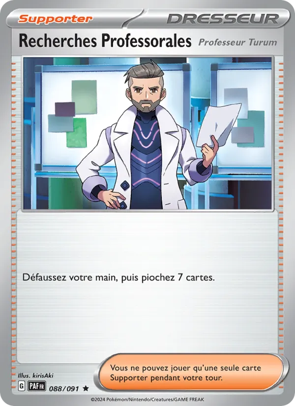 Recherches Professorales Destinées de Paldea 088/91