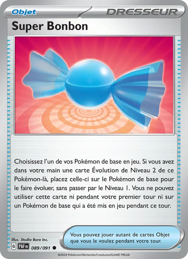 Super Bonbon Destinées de Paldea 089/91
