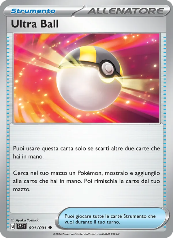 Ultra Ball Destino di Paldea 091/91
