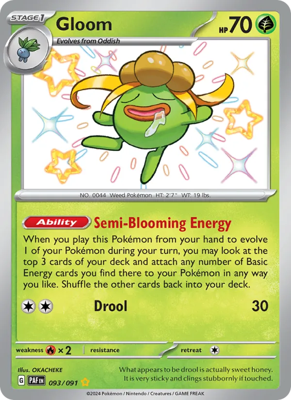Gloom Paldean Fates 093/91