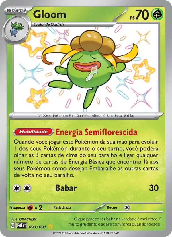 Gloom Destinos de Paldea 093/91
