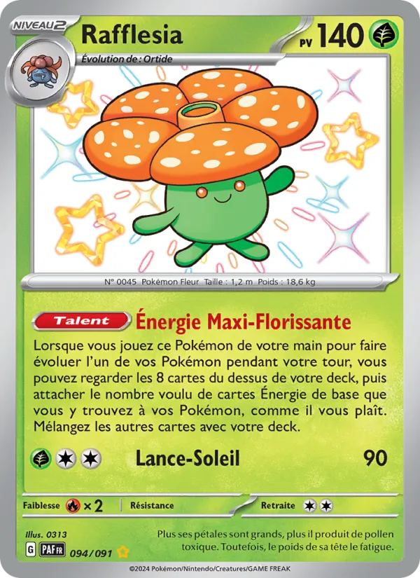 Rafflesia Destinées de Paldea 094/91