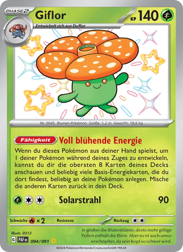 Giflor Paldeas Schicksale 094/91