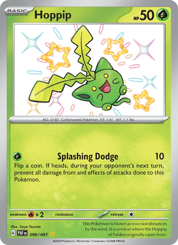 Hoppip Paldean Fates 096/91