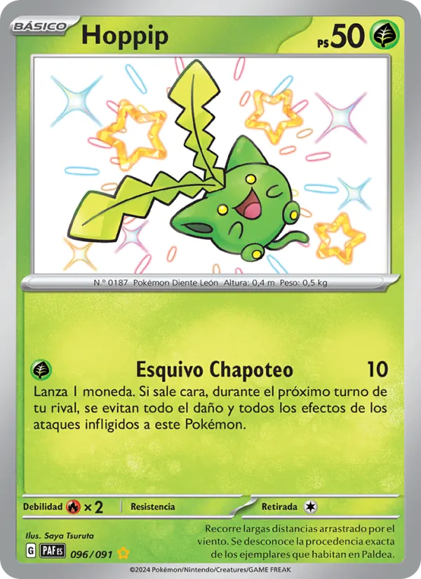 Hoppip Destinos de Paldea 096/91