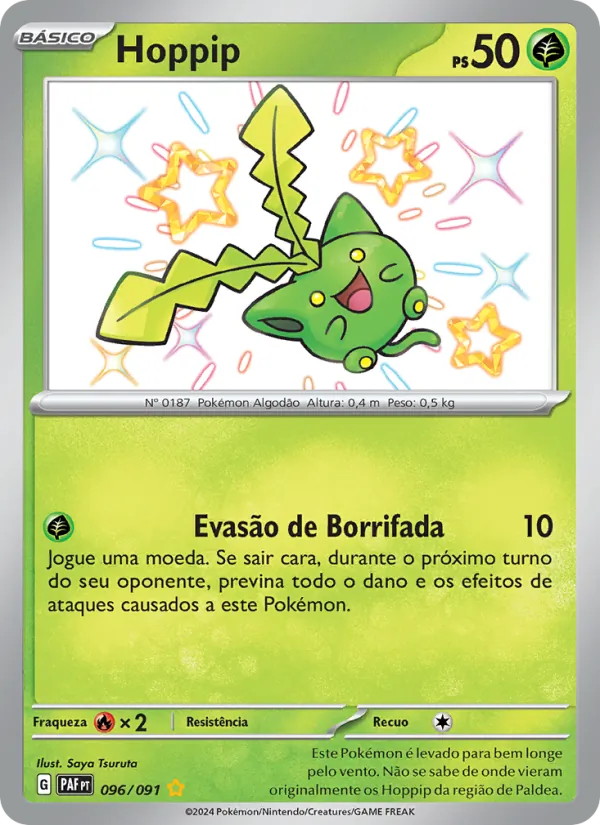 Hoppip Destinos de Paldea 096/91