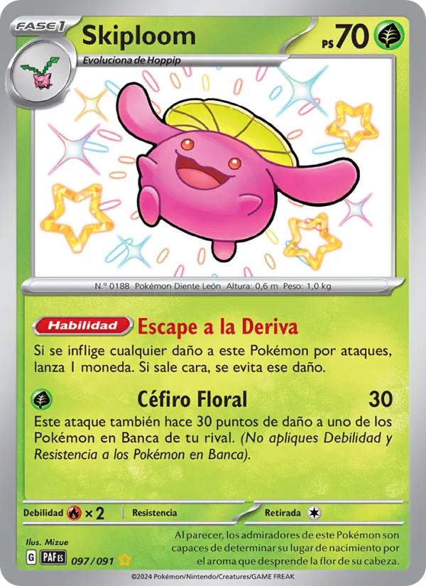 Skiploom Destinos de Paldea 097/91