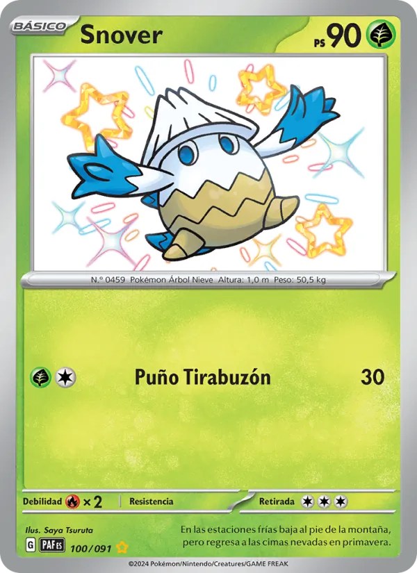 Snover Destinos de Paldea 100/91