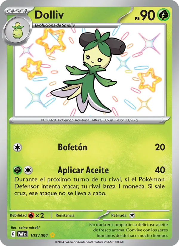 Dolliv Destinos de Paldea 103/91
