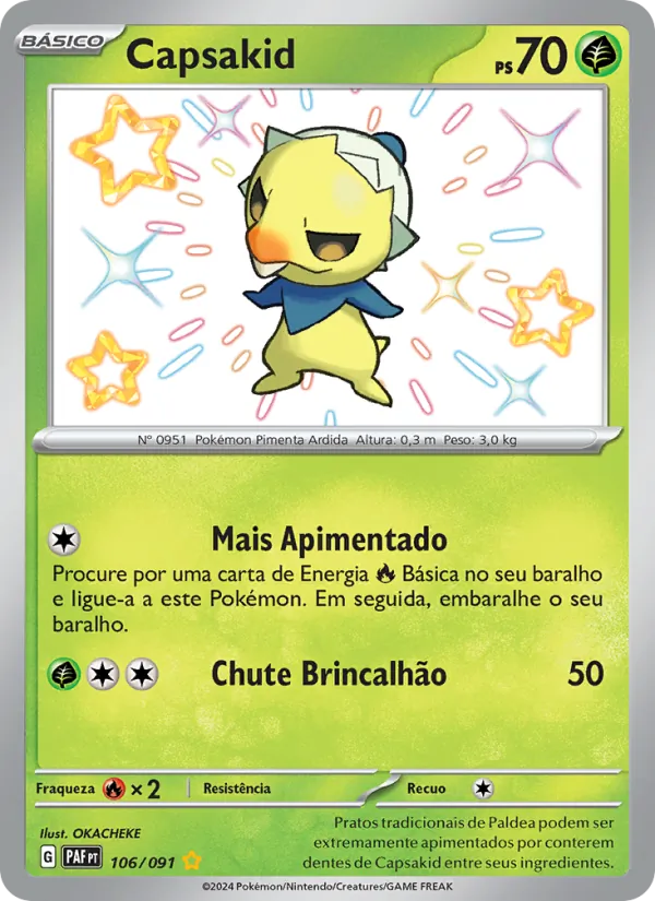 Capsakid Destinos de Paldea 106/91