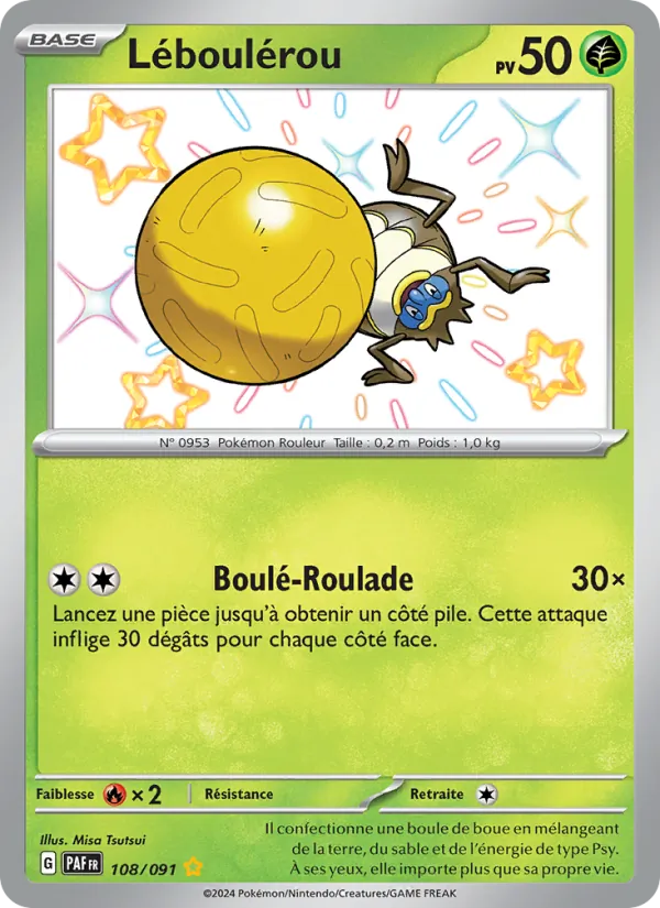 Léboulérou Destinées de Paldea 108/91