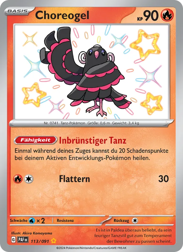 Choreogel Paldeas Schicksale 113/91
