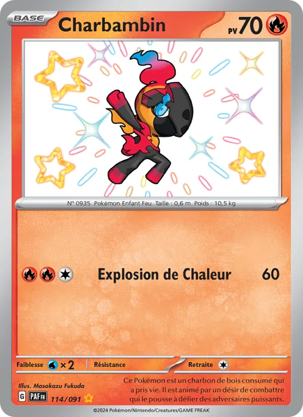Charbambin Destinées de Paldea 114/91