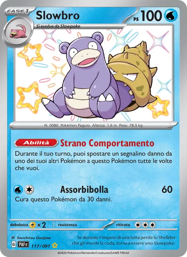 Slowbro Destino di Paldea 117/91