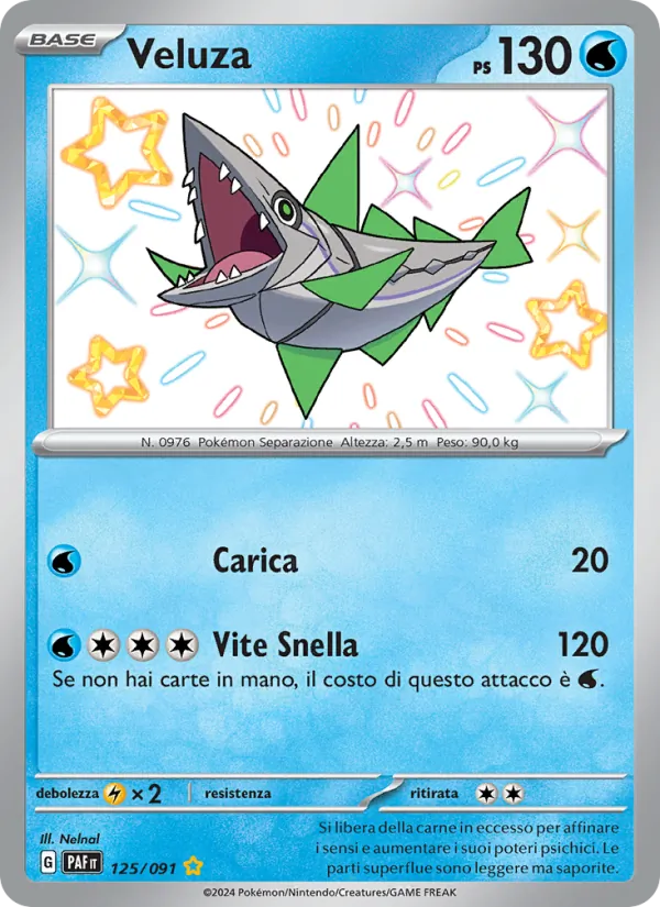 Veluza Destino di Paldea 125/91