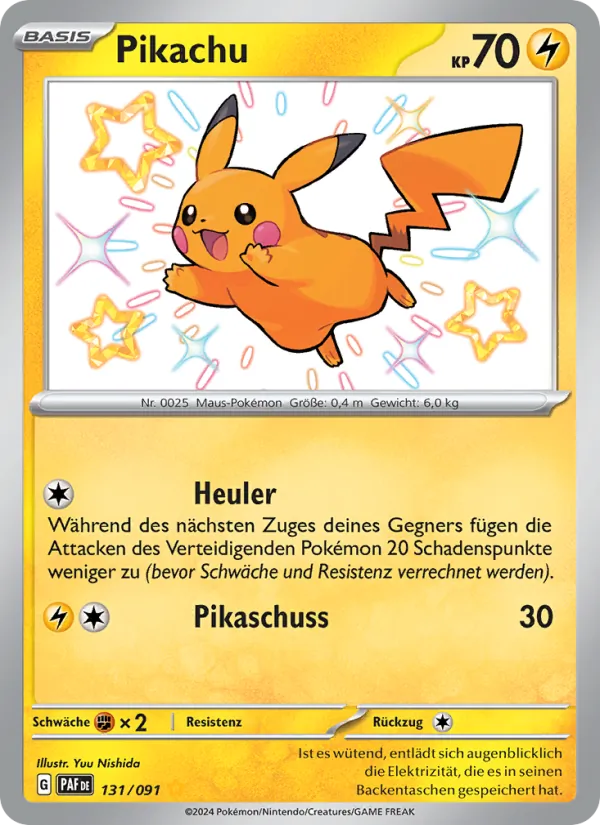 Pikachu Paldeas Schicksale 131/91