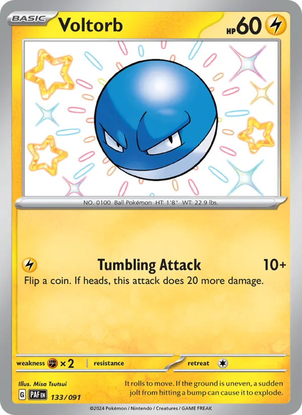 Voltorb Paldean Fates 133/91