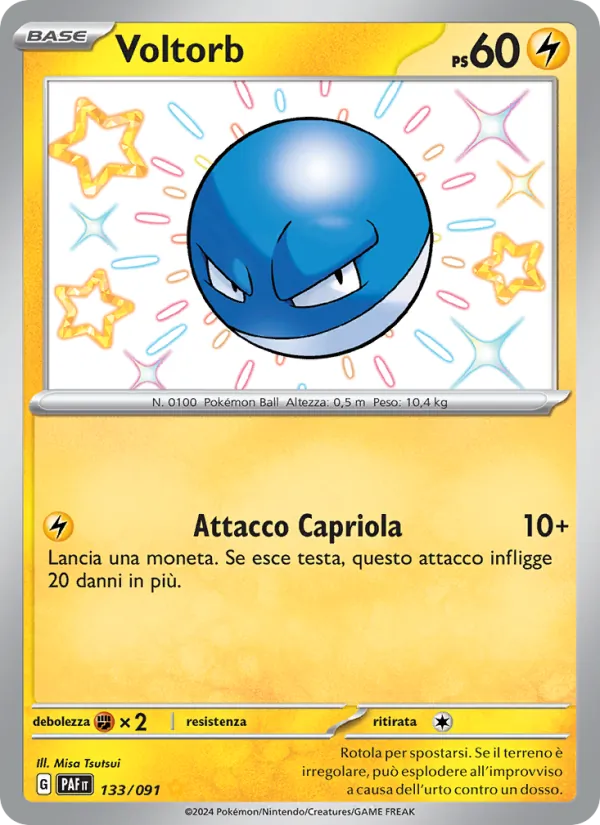 Voltorb Destino di Paldea 133/91