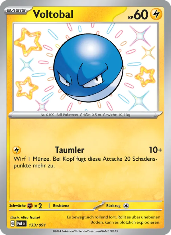 Voltobal Paldeas Schicksale 133/91