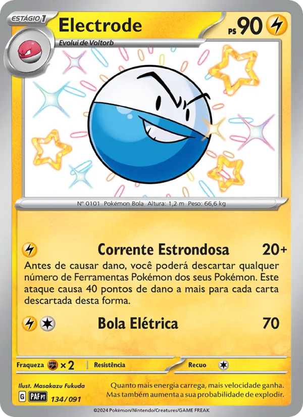 Electrode Destinos de Paldea 134/91