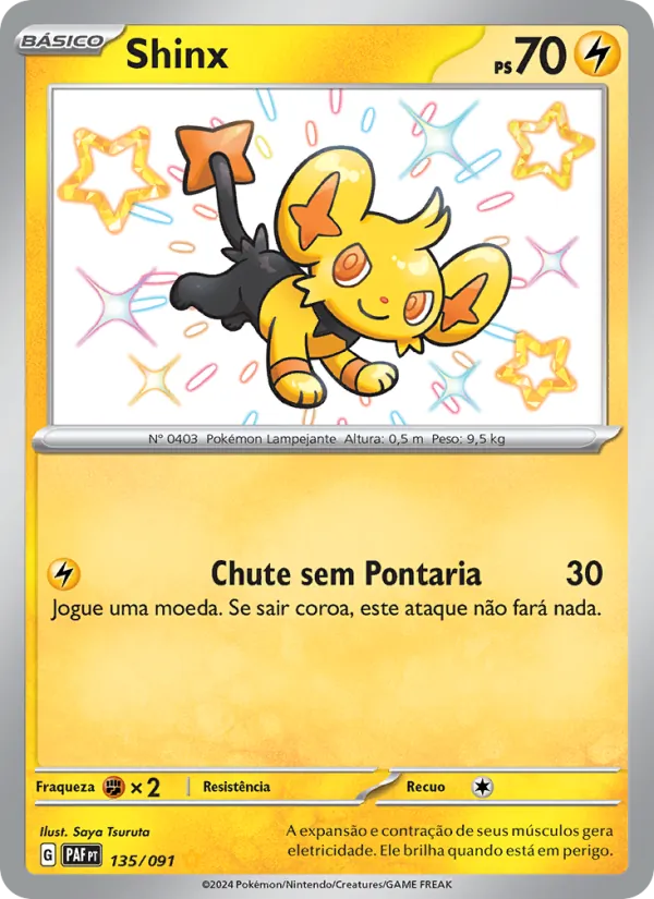 Shinx Destinos de Paldea 135/91