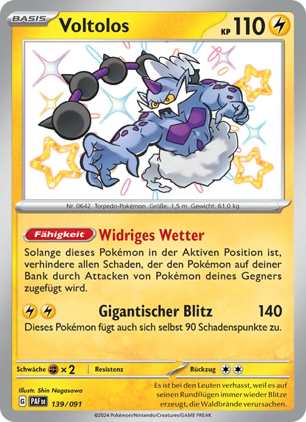 Voltolos Paldeas Schicksale 139/91