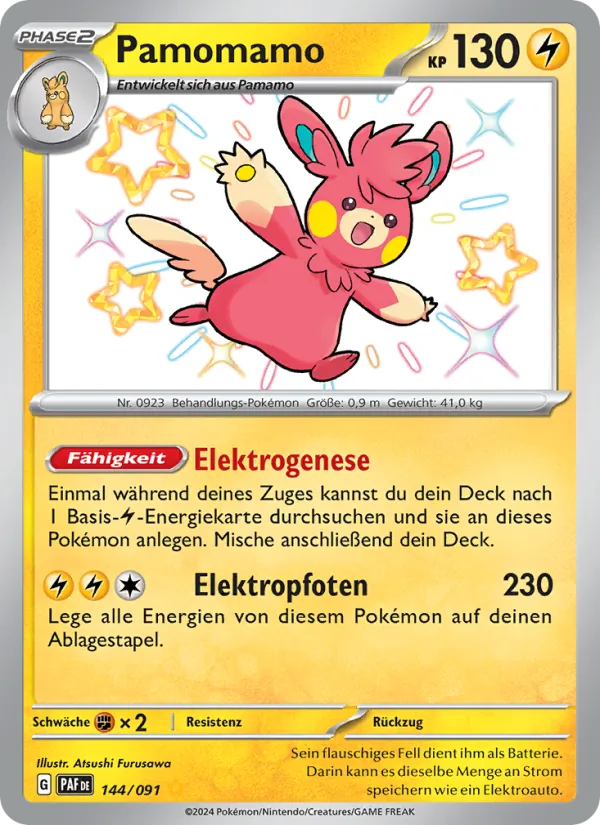 Pamomamo Paldeas Schicksale 144/91