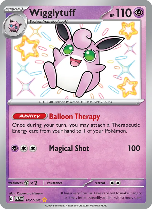Wigglytuff Paldean Fates 147/91