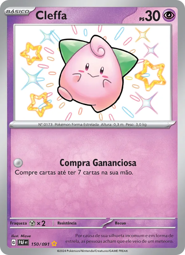 Cleffa Destinos de Paldea 150/91