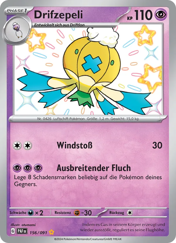 Drifzepeli Paldeas Schicksale 156/91