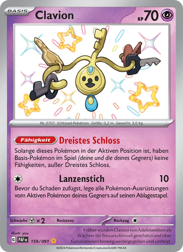 Clavion Paldeas Schicksale 159/91