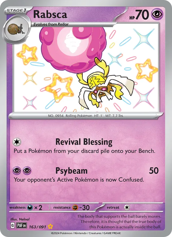 Rabsca Paldean Fates 163/91