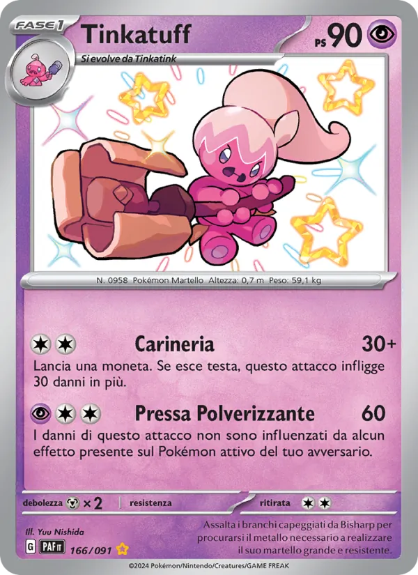 Tinkatuff Destino di Paldea 166/91