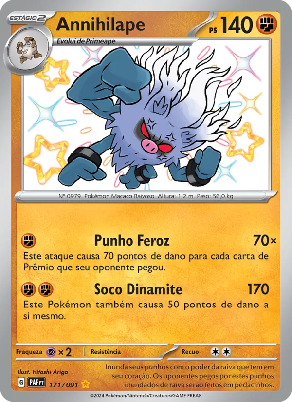 Annihilape Destinos de Paldea 171/91