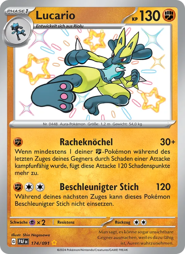 Lucario Paldeas Schicksale 174/91