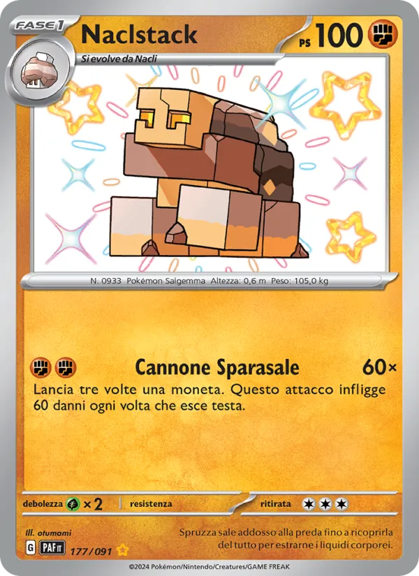 Naclstack Destino di Paldea 177/91
