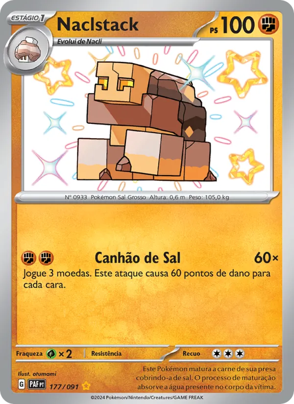 Naclstack Destinos de Paldea 177/91